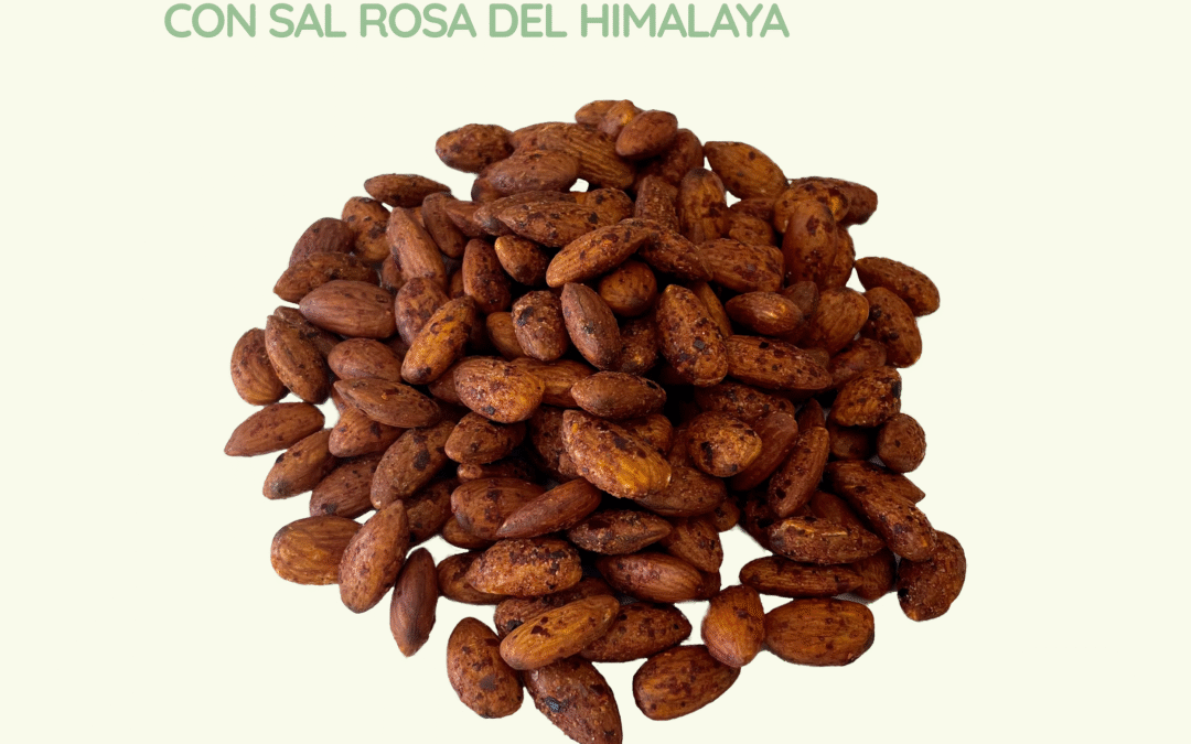 Almendra Enchilada Con Sal Rosa Del Himalaya