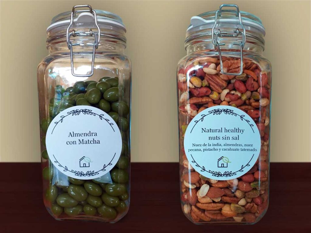 Almendra Matcha y Natural Healthy Nuts Sin Sal en Artesano