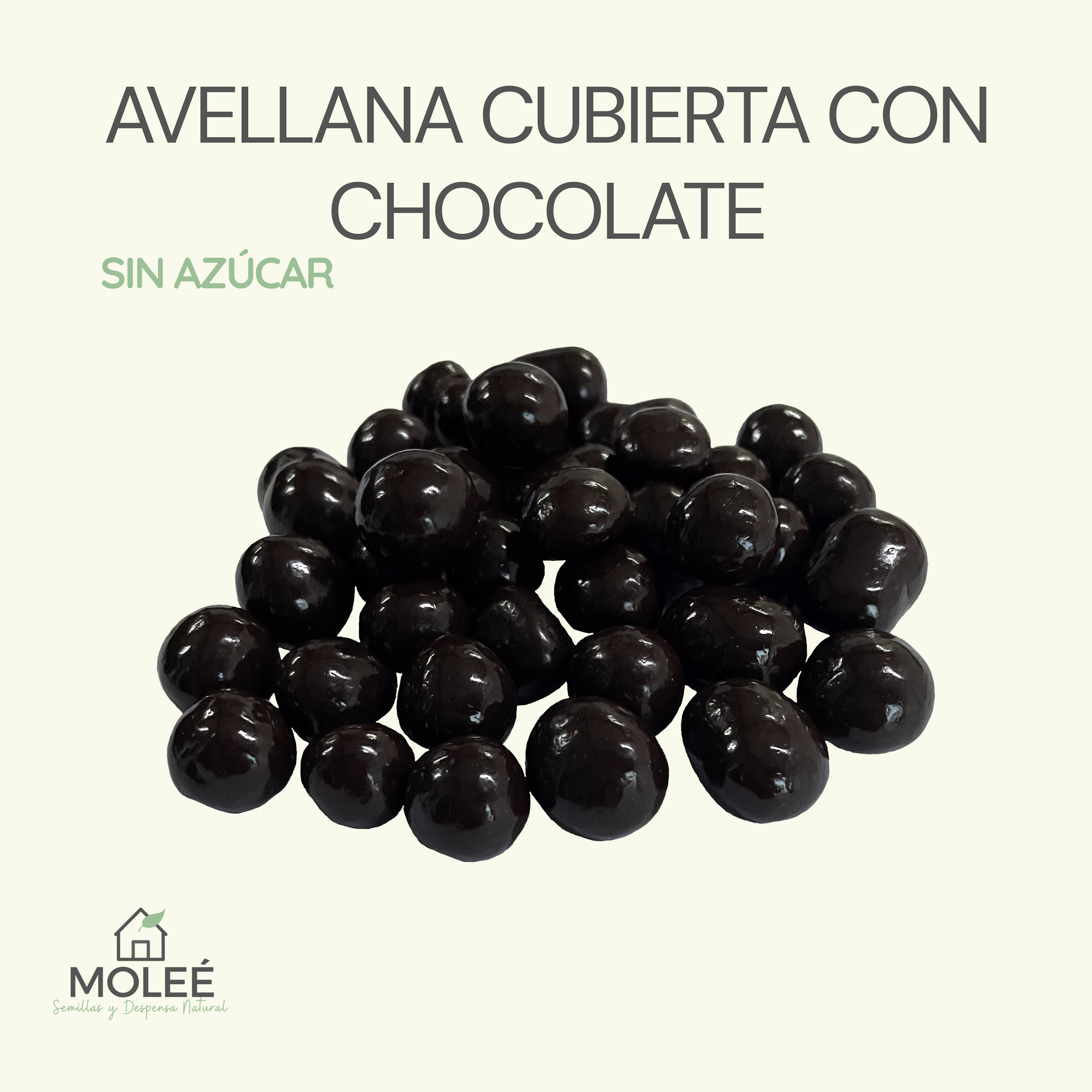 Avellana Cubierta Con Chocolate Sin Azúcar