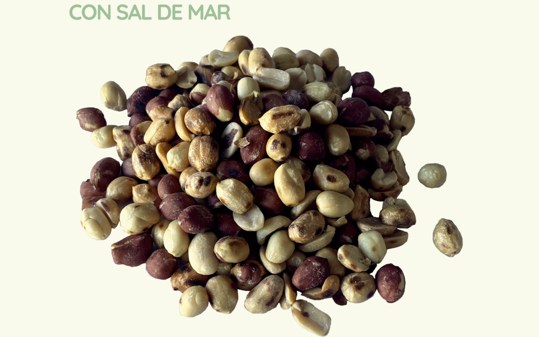Cacahuate Tatemado Con Sal De Mar