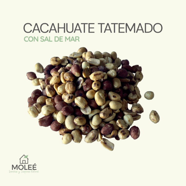 Cacahuate Tatemado Con Sal De Mar