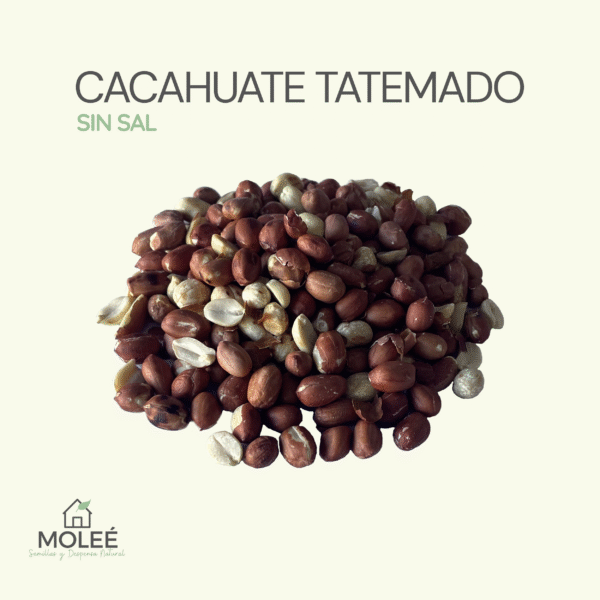 Cacahuate Tatemado Sin Sal