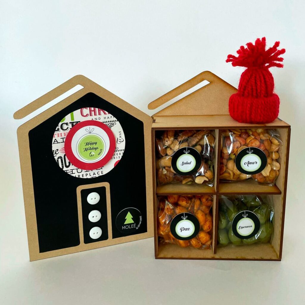 Casita Moleé Navideña