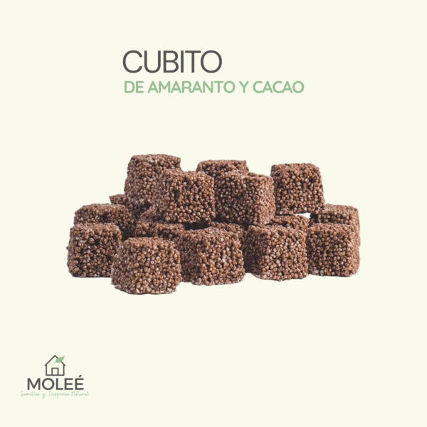 Cubito de Amaranto y Cacao 110-120 g
