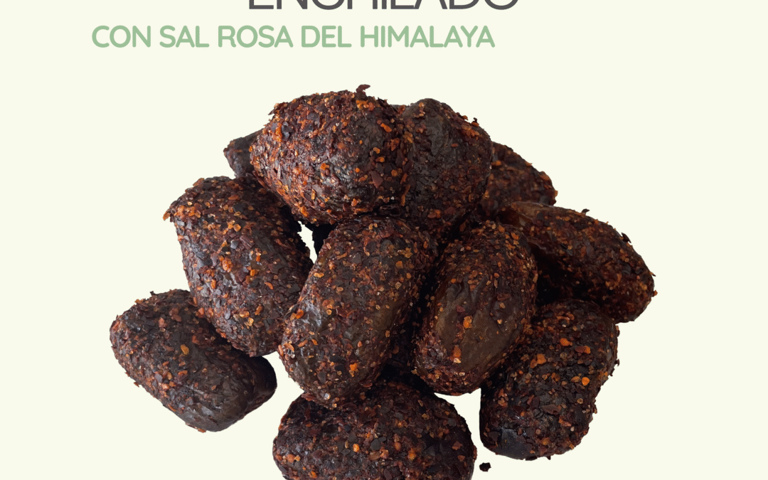 Dátil Enchilado Con Sal Rosa Del Himalaya