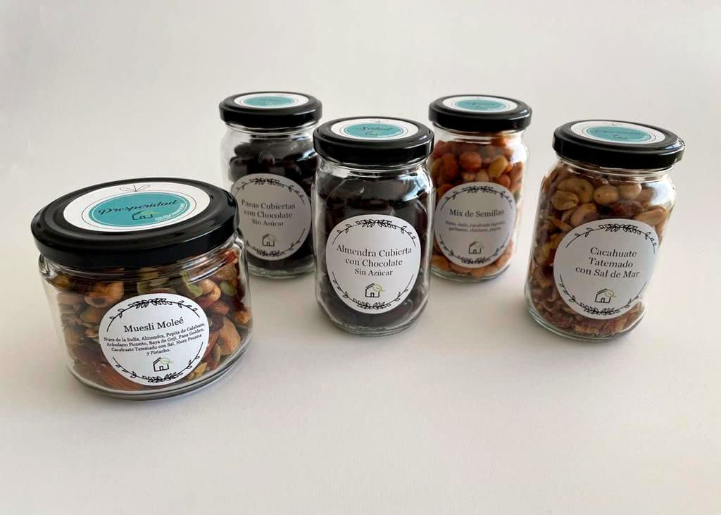 Frascos para Box Navideño