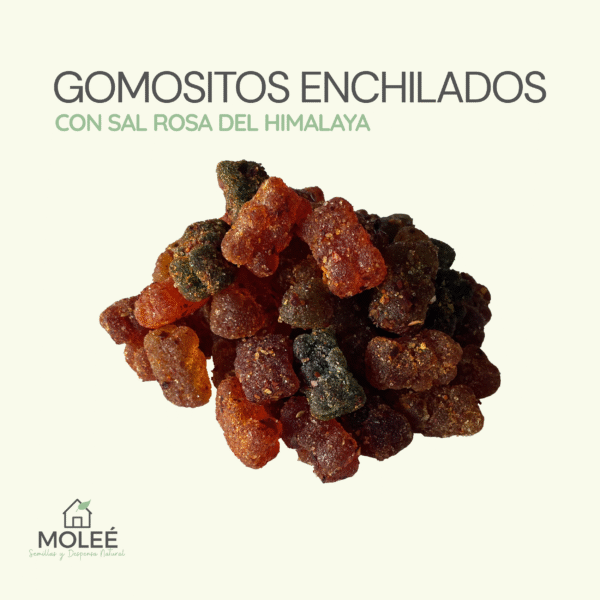 Gomositos Enchilados Con Sal Rosa Del Himalaya
