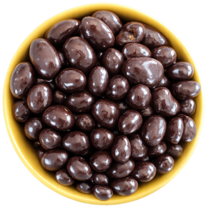 Nuez De Macadamia Cubierta Con Chocolate Sin Azúcar