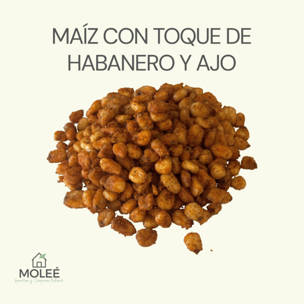 Maíz Con Toque De Habanero Y Ajo