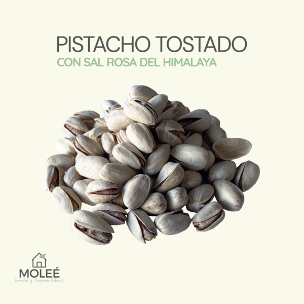 Pistacho Tostado Con Sal Rosa Del Himalaya
