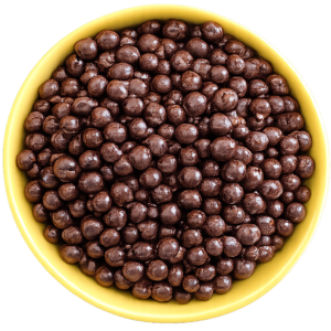 Quinoa Cubierta Con Chocolate Sin Azúcar